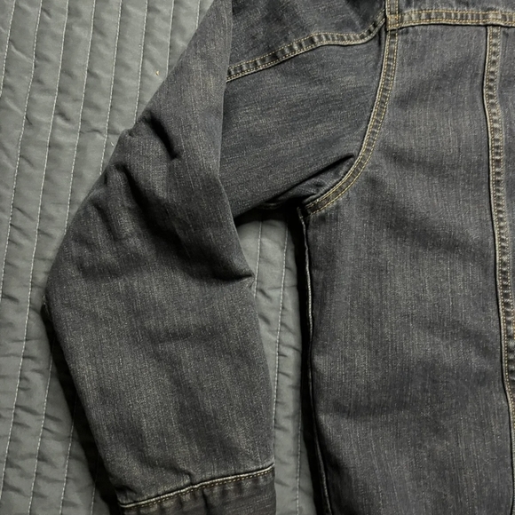 Carhartt men's large sherpa lined trucker jacket - Picture 12 of 16